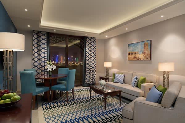 Al Najada Doha Hotel Apartments by Oaks - Two Bedroom Deluxe Apartment