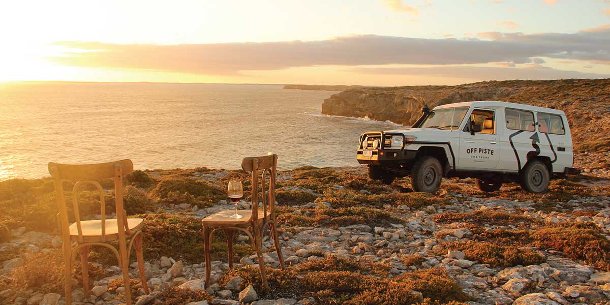 McLaren Vale's sunset coastal view