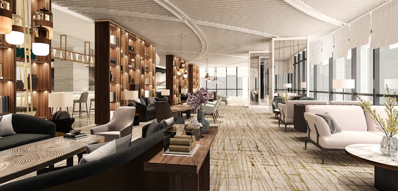 Oaks Chengdu Restaurant Lobby Lounge Gallery 
