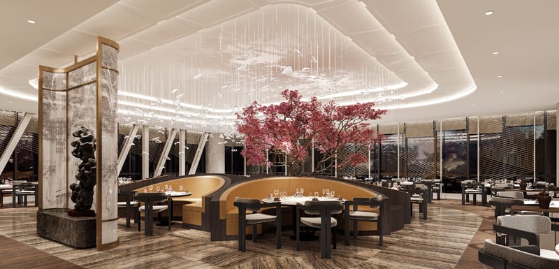 Oaks Chengdu Restaurant Ti Hong Gallery 