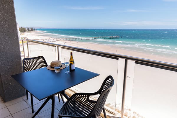 Oaks Glenelg Plaza Pier Suites 1 Bedroom Premier Ocean View Balcony