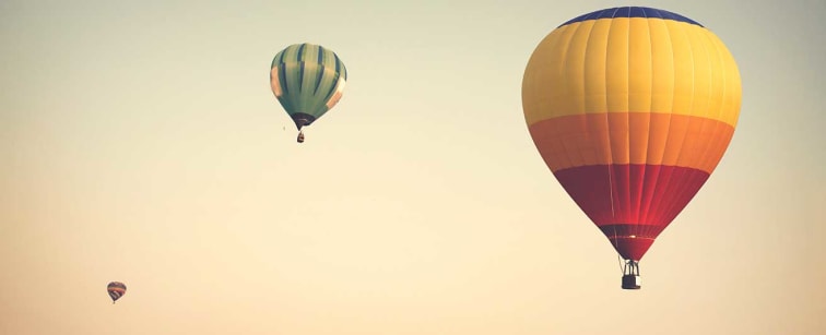 hot air ballooning hunter valley