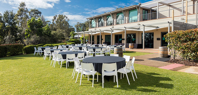 outdoor venue for large convention hunter valley