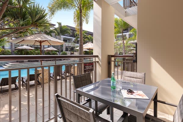Oaks Santai Resort Casuarina Studio Pool Balcony