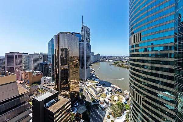 Oaks Brisbane Felix Suites 1 Bed Executive Brisbane City and River View