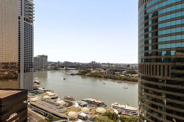 Oaks Brisbane on Felix Suites 2 Bedroom Story Bridge View Brisbane River View 