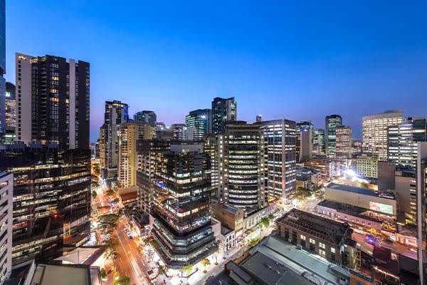 stunning Brisbane city view at Oaks Brisbane on Felix Suites 2 Bedroom Story Bridge View Brisbane River View 