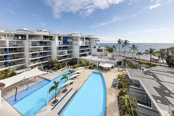 Oaks Resort Spa Hervey Bay 2 Bedroom Premier Ocean View Balcony