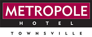 logo for Metropole Hotel restaurant in Townsville QLD