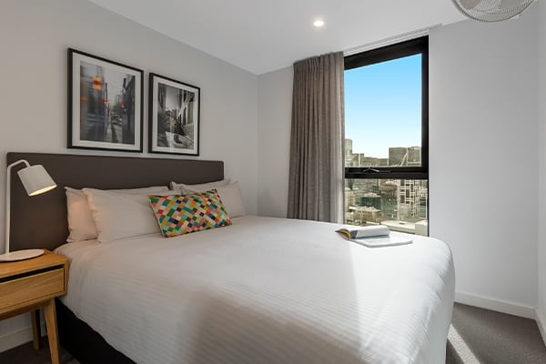 Oaks Melbourne Southbank Suites 2 Bedroom View