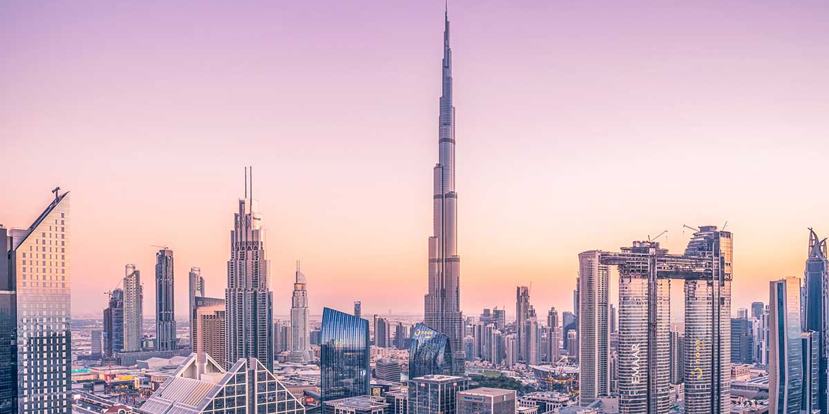 Dubai's skyline the tallest skyline in the world