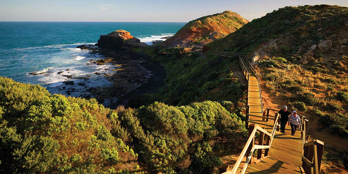 Cape Schanck Boardwalk Cape Schanck VIC Mandatory credit Mornington Peninsula Regional Tourism