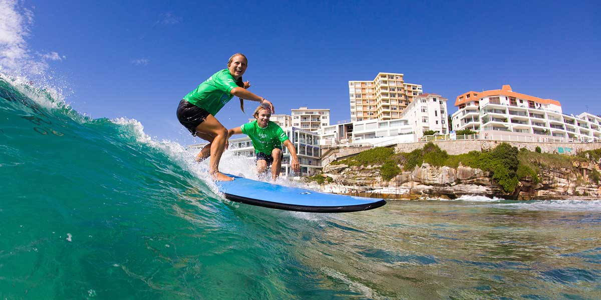 Lets Go Surfing Bondi Mandatory credit Mikala Wilbow