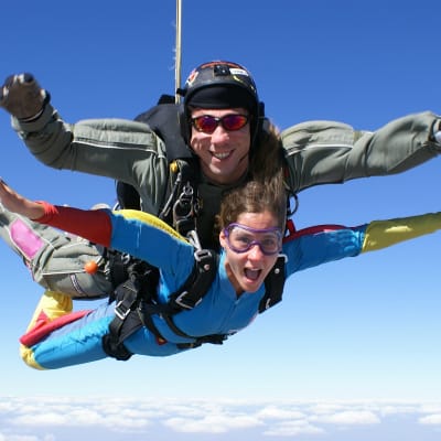Tandumm sky diving in the Hunter Valley
