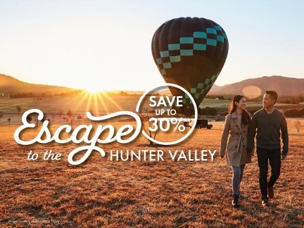 Save 30% on Hunter Valley Winter Escapes with Oaks