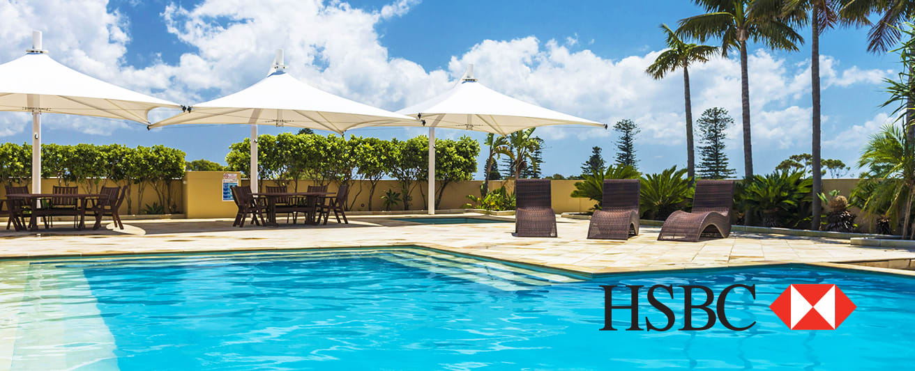 hsbc home and away member offers pool