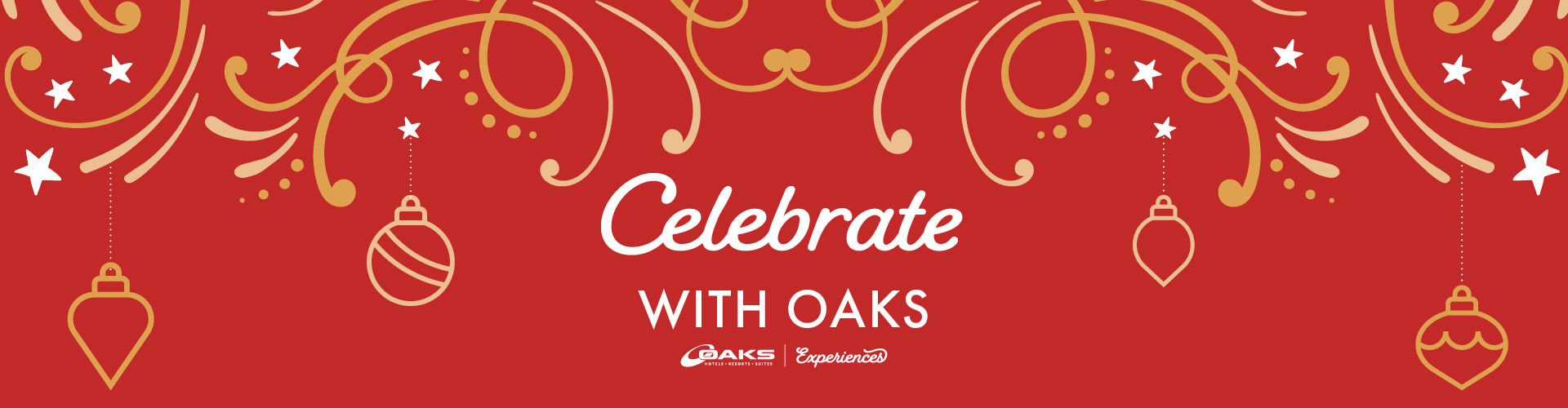 Celebrate with oaks event and function package special banner