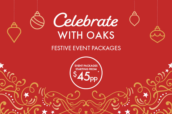 Celebrate with oaks event and function package special tile