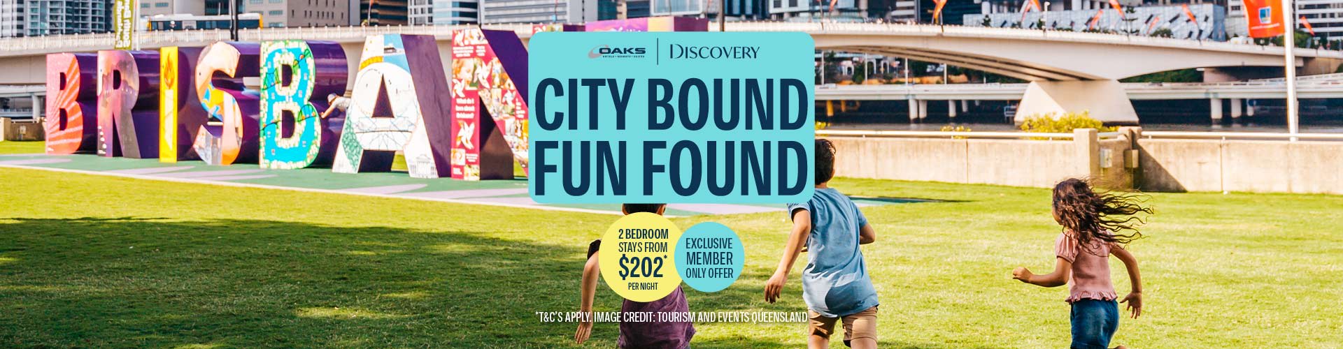Oaks DISCOVEYR city bound fun found offer Banner 1920x500px