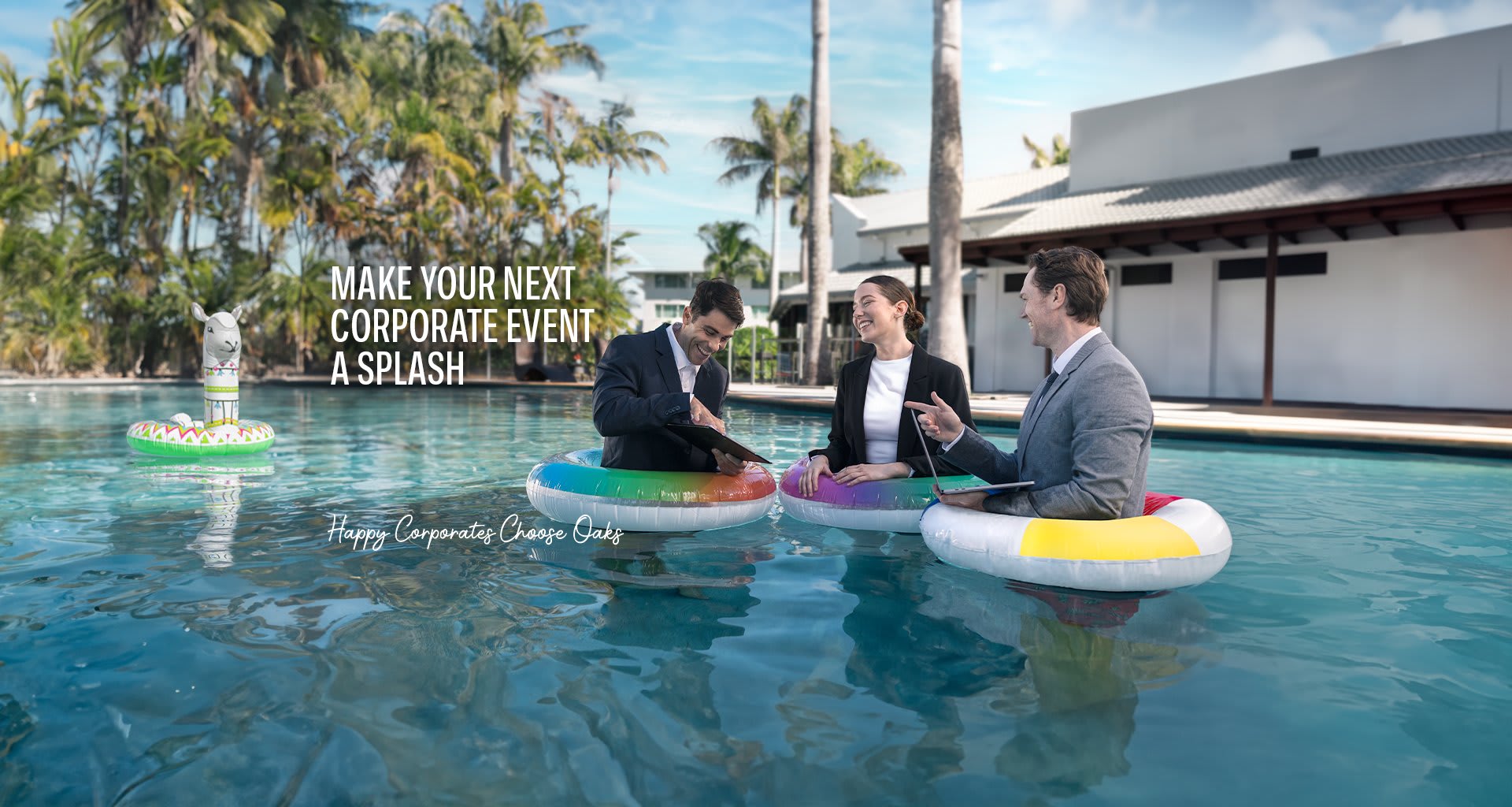 Happy Corporates Choose Oaks Banner 