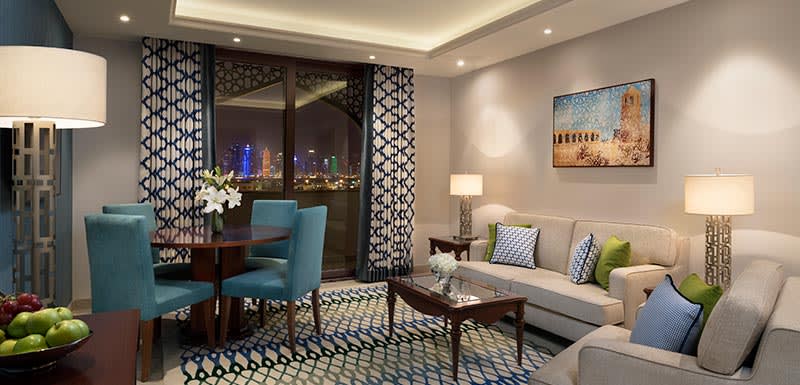 Al Najada Doha Hotel Apartments by Oaks - Two Bedroom Deluxe Apartment