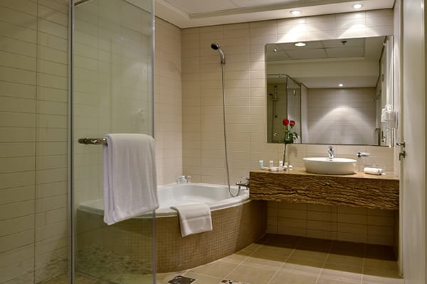 Bathroom in 2 Bedroom Apartment at Oaks Liwa Heights